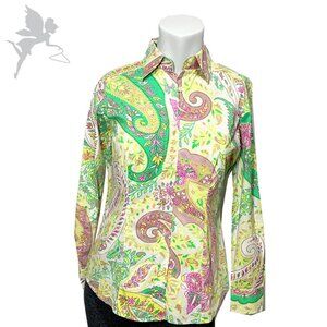 ETRO Miami Paisley button down shirt